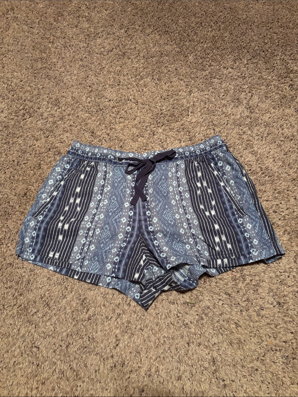 Gap Pull On Shorts Blue Print M